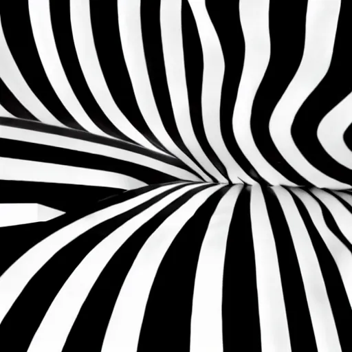 Image similar to optical illusion black and white