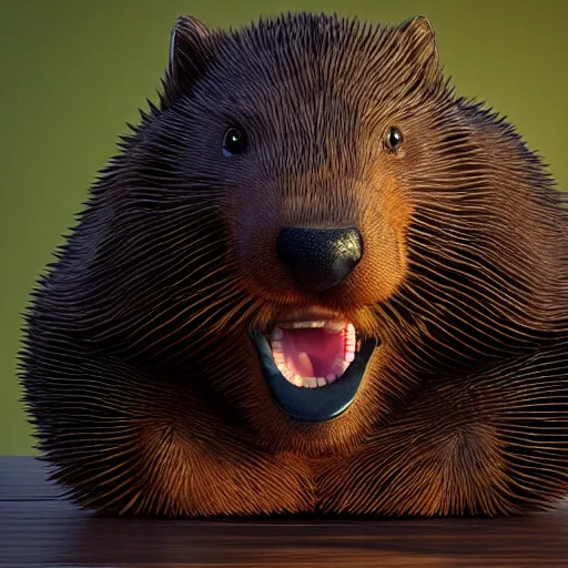 Image similar to hyperrealistic dslr film still of justin bieber disguised as a beaver, large teeth, stunning 8 k octane comprehensive 3 d render, inspired by istvan sandorfi & greg rutkowski & unreal engine, perfect symmetry, dim volumetric cinematic lighting, extremely hyper - detailed, incredibly real lifelike attributes & flesh texture, intricate, masterpiece, artstation, stunning