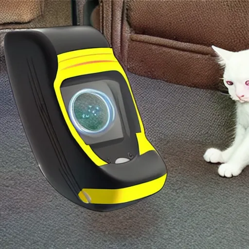 Image similar to cat, thermal imaging camera