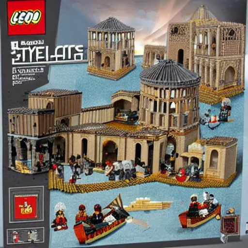 Image similar to 1 4 5 3 fall of constantinople lego set