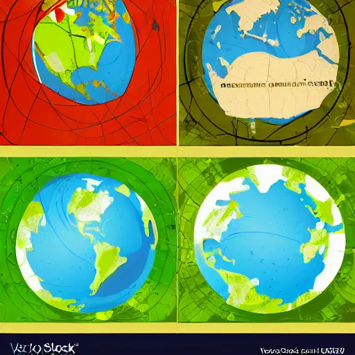 Image similar to the earth vector
