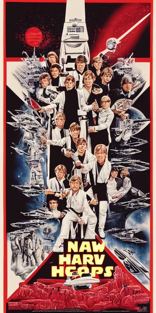 Image similar to variant of a new hope poster