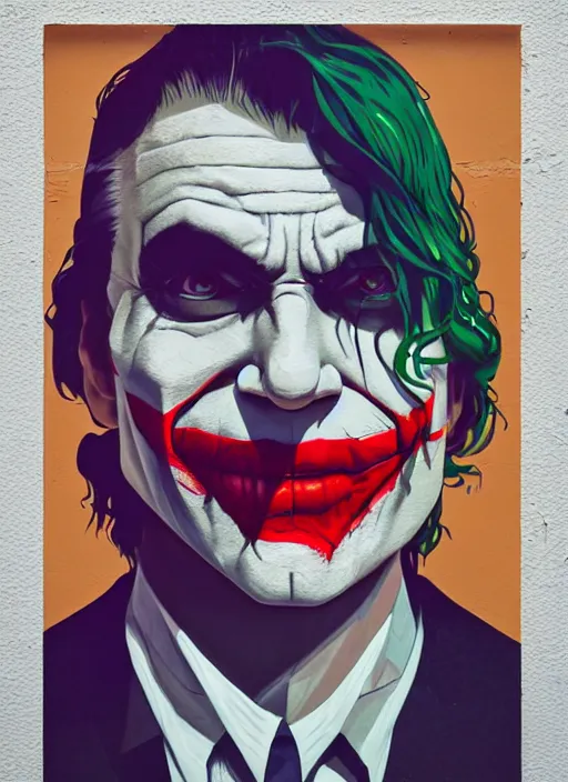 symmetry!! portrait of the joker by sachin teng, | Stable Diffusion ...