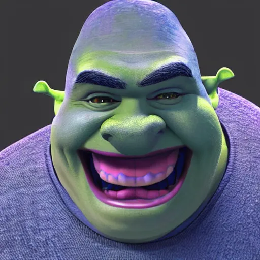 shrek angry face