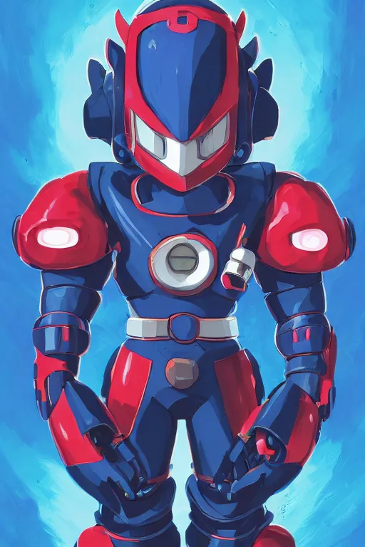 Image similar to robot ninja mask helmet megaman x zero rockman 2 0 2 2 switch game boss legacy collection fanart artsation, art gta 5 comics, behance hd by jesper ejsing, by rhads, makoto shinkai and lois van baarle, ilya kuvshinov, rossdraws global illumination ray tracing