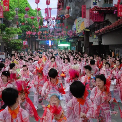 Image similar to taiwan hungry ghost festival