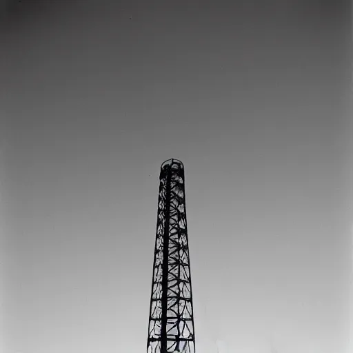 Prompt: a film photo of a windtower, Kodak gold 200 film