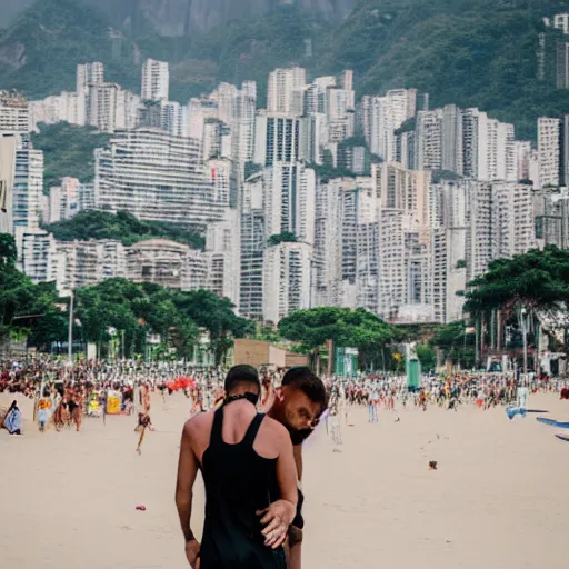 Image similar to the last lovers in rio de janeiro