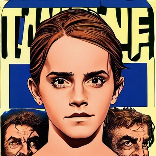 Image similar to emma watson by artgem by brian bolland by alex ross by artgem by brian bolland by alex rossby artgem by brian bolland by alex ross by artgem by brian bolland by alex ross