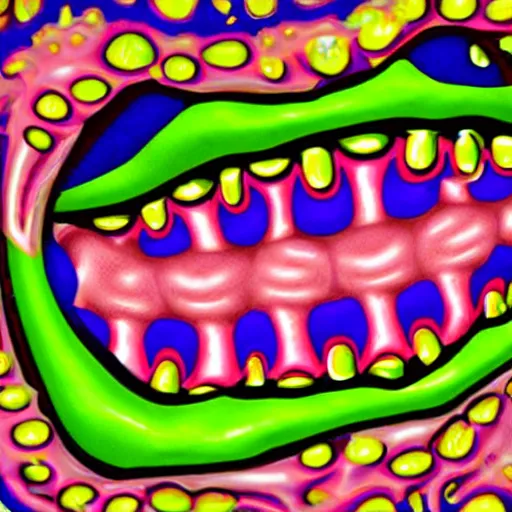 Image similar to Tongue with an LSD tab