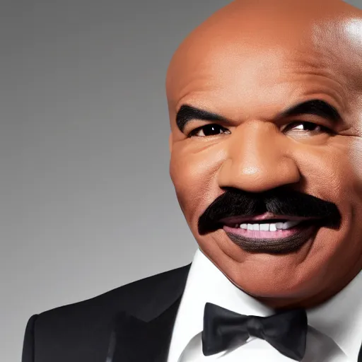 Prompt: a dog with steve harvey's face, studio lighting, steve harvey, 4 k, photorealistic, award winning