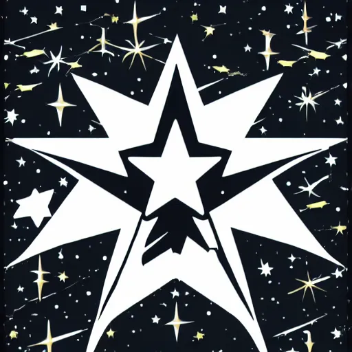 Prompt: star, team, logo, vector