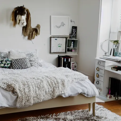 Image similar to cluttered bedroom, iSpy