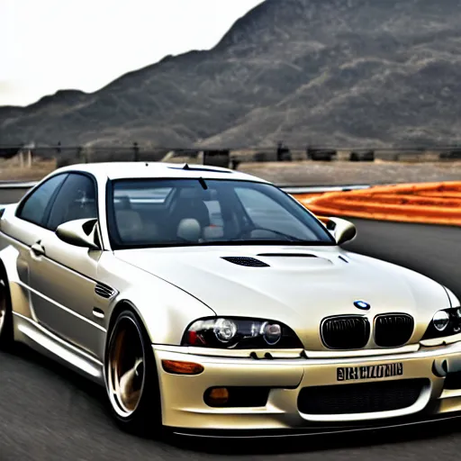 Prompt: a photo of a BMW M3 e46 GTR