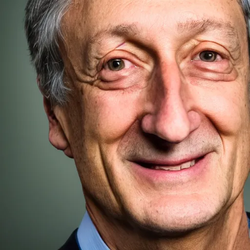 Image similar to portrait photo still of geoffrey hinton, 8 k, 8 5 mm f 1. 8