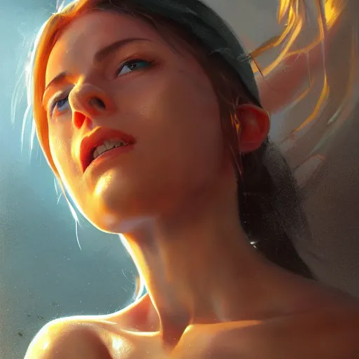 Image similar to johnny depps face inside of chip dip, fullbody, ultra high detailed, oil painting, greg rutkowski, charlie bowater, yuumei, yanjun cheng, unreal 5, daz, hyperrealistic, octane render, rpg portrait, dynamic lighting, fantasy art, beautiful face