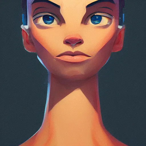 Image similar to face icon stylized minimalist reboot 1 9 9 4, loftis, cory behance hd by jesper ejsing, by rhads, makoto shinkai and lois van baarle, ilya kuvshinov, rossdraws global illumination