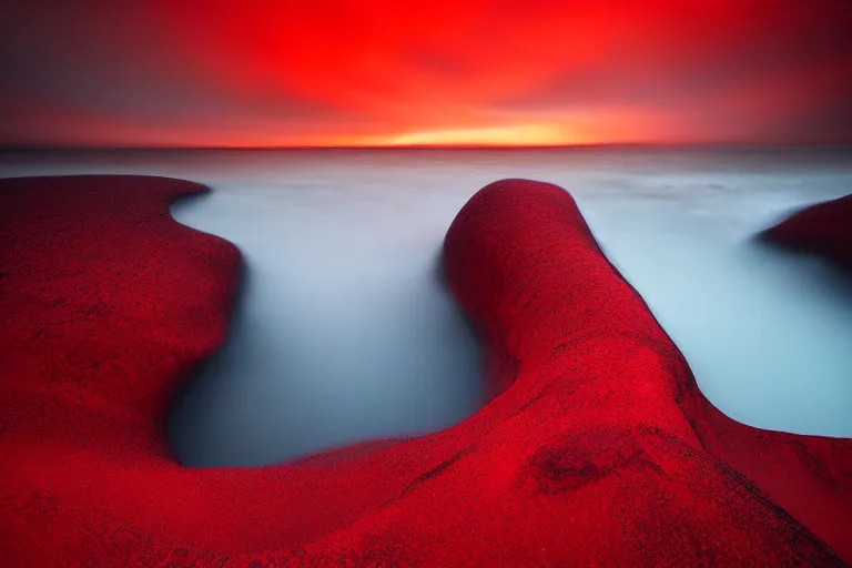 Prompt: hot red and black coals, closeup photo by Ted Gore,