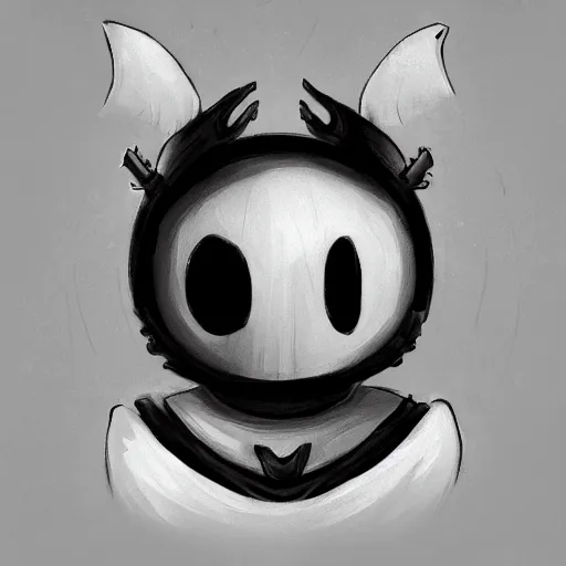 Prompt: hollow knight, trending on art station