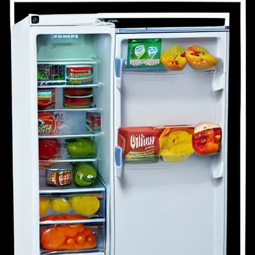 Image similar to sentient refrigerator