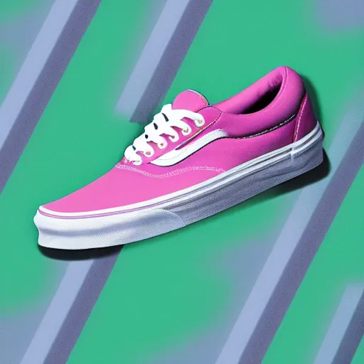 juguete derrochador menú vans shoes inspired by vaporwave, advertising | Stable Diffusion | OpenArt