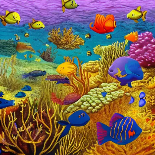 Image similar to a typical houe under the sea