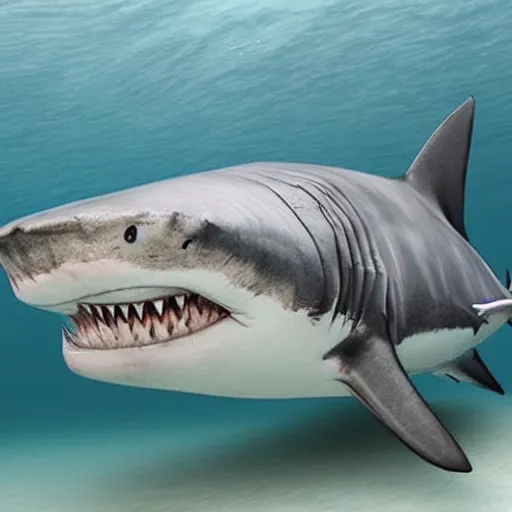 Image similar to Giant Megalodon shark , Gigalodon