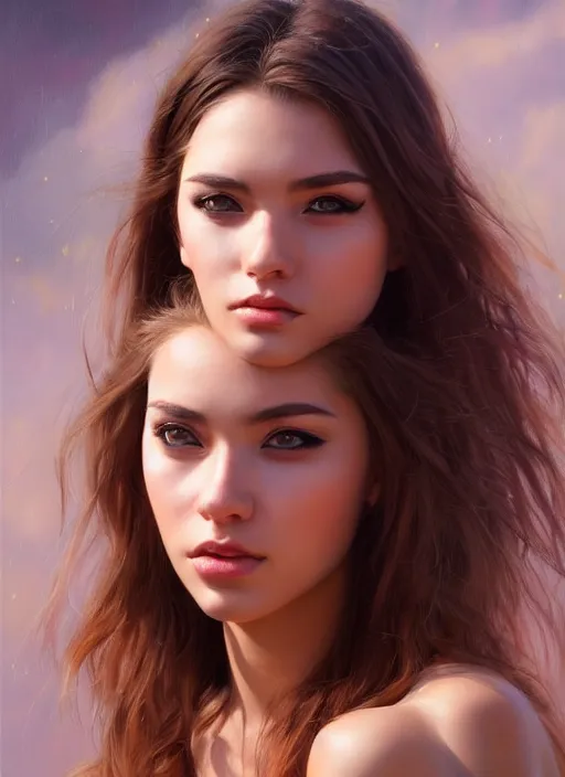 Image similar to full body photo of a gorgeous young woman in the style of stefan kostic, face painting, realistic, sharp focus, 8k high definition, insanely detailed, intricate, elegant, art by stanley lau and artgerm