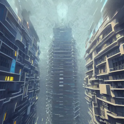 Image similar to a city inside of the human eye,highly detailed, trending on artstation, Beeple style,digital art but as photography