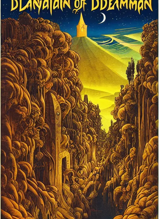 Prompt: The land of the dreaming, italian futurism, da vinci, Dan Mumford