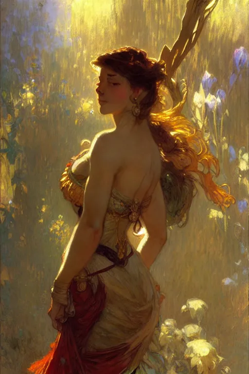 Image similar to princess, painting by gaston bussiere, craig mullins, greg rutkowski, alphonse mucha