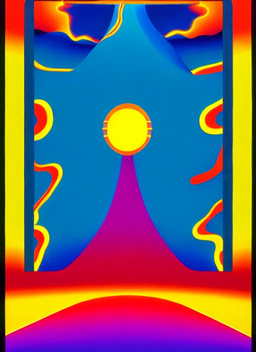 Prompt: sun by shusei nagaoka, kaws, david rudnick, airbrush on canvas, pastell colours, cell shaded, 8 k