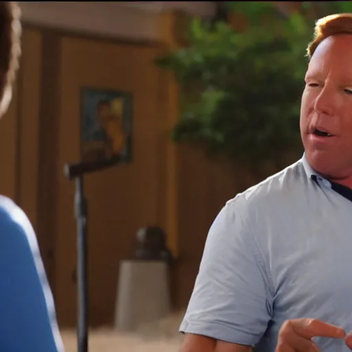 Image similar to Screen capture of Alex Jones in Blue Mountain State