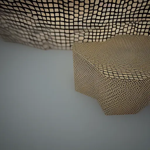 Image similar to molten honeycomb structure, octane render, unreal engine, 8 k,