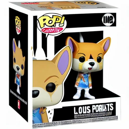 Image similar to Beastars Louis Funko POP with box,