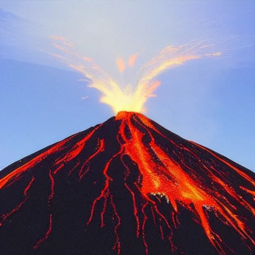 Image similar to “erupting volcano”