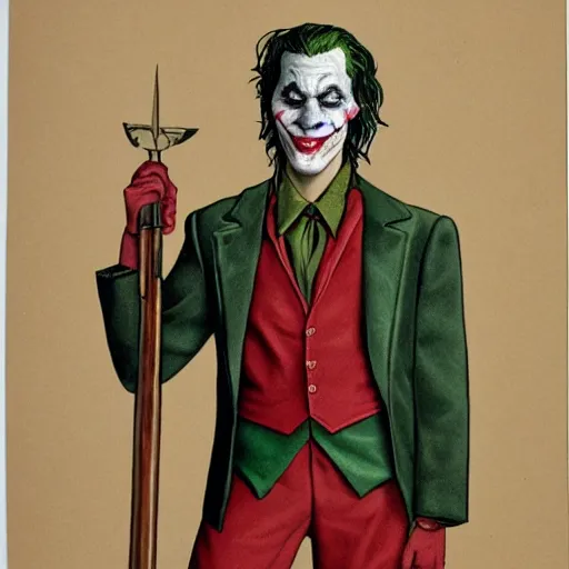 Image similar to professional portrait of the joker wearing a imperial roman soldier uniform, 8 k, very detailed, very intricate,