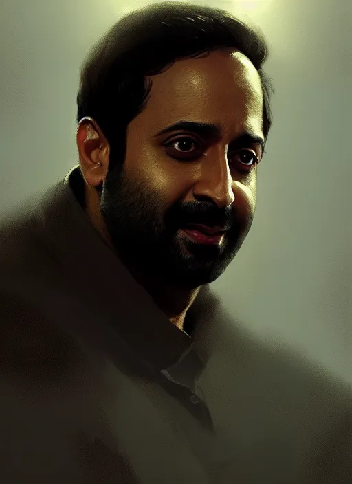 Prompt: portrait, Fahadh Faasil , dramatic lighting, cinematic, establishing shot, extremely high detail, foto realistic, cinematic lighting, post processed, concept art, artstation, style by eddie mendoza, raphael lacoste, alex ross