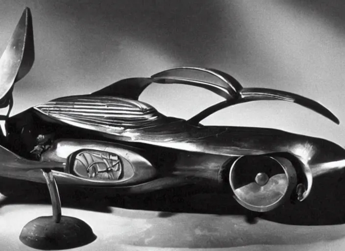 Image similar to vehicle from the 1952 science fiction film Blade Runner