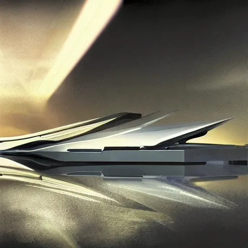 Image similar to sci-fi organic zaha hadid full-lenght car 50% of canvas and wall structure in the coronation of napoleon painting by Jacques-Louis David and in the blade runner 2049 film search pinterest keyshot product render cloudy plastic ceramic material shiny gloss water reflections ultra high detail ultra realism 4k in plastic dark tilt shift