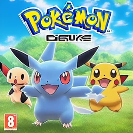 Image similar to coverart for a new pokemon game