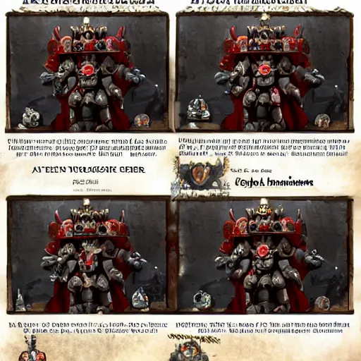 Image similar to warhammer 4 0 k queen elizabeth