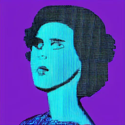 Prompt: vaporwave vhs silhouette of a woman