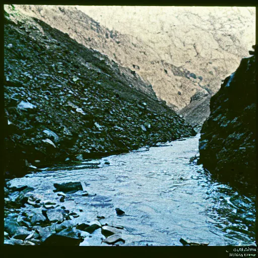 Prompt: shohsa river, 1 9 9 0 photo, kodak vision 3