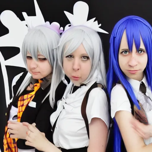 Prompt: realistic soul eater cosplay 4k high quality