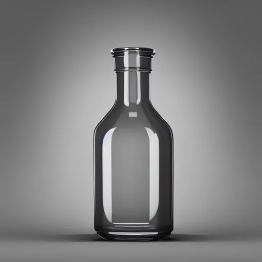 Image similar to a magical bottle with a magical liquid inside of it, octane render, 4k