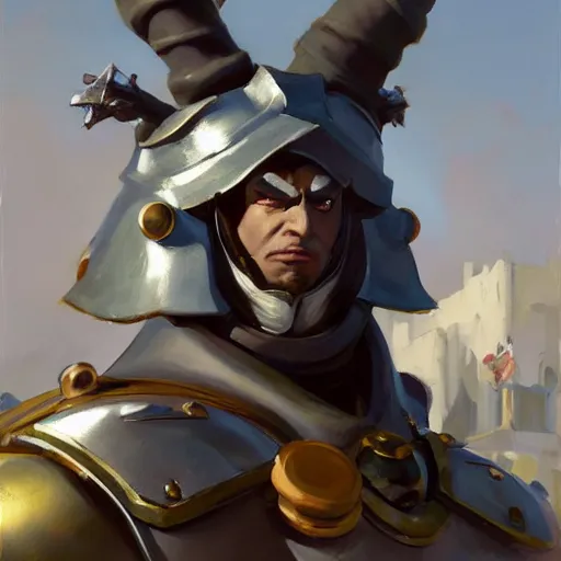 Image similar to greg manchess portrait painting of armored alice from alice in wonderland as overwatch character, medium shot, asymmetrical, profile picture, organic painting, sunny day, matte painting, bold shapes, hard edges, street art, trending on artstation, by huang guangjian, gil elvgren, ruan jia, randy vargas, greg rutkowski