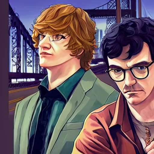 Image similar to Sneaky and Meteos GTA 5 cover art