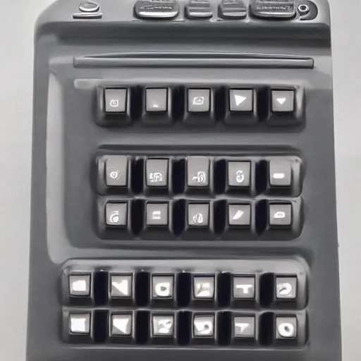 Image similar to retro futuristic keypad