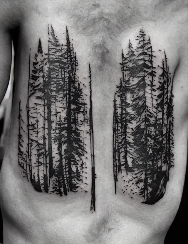 Forest free style tattoo..... .. ... .... #treetattoo #tattoo #tree #tattoos  #tattooartist #ink #inked #trees #art #tattooed #naturetatt... | Instagram